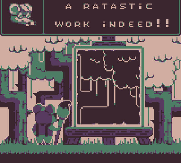 Painting Swamp/GB Pixel Art Jam 2024