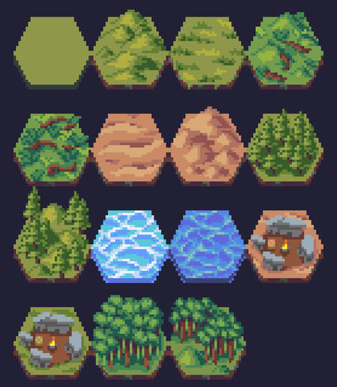 Hex Tilemap/ Commission
