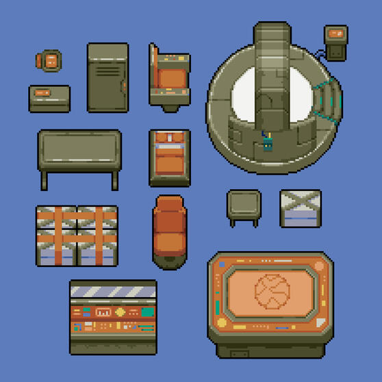 Sci-fi Props/"Quasar Corps"